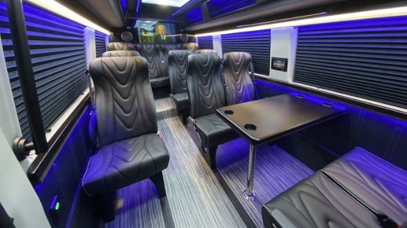 cincinnati 18 passenger sprinter van interior