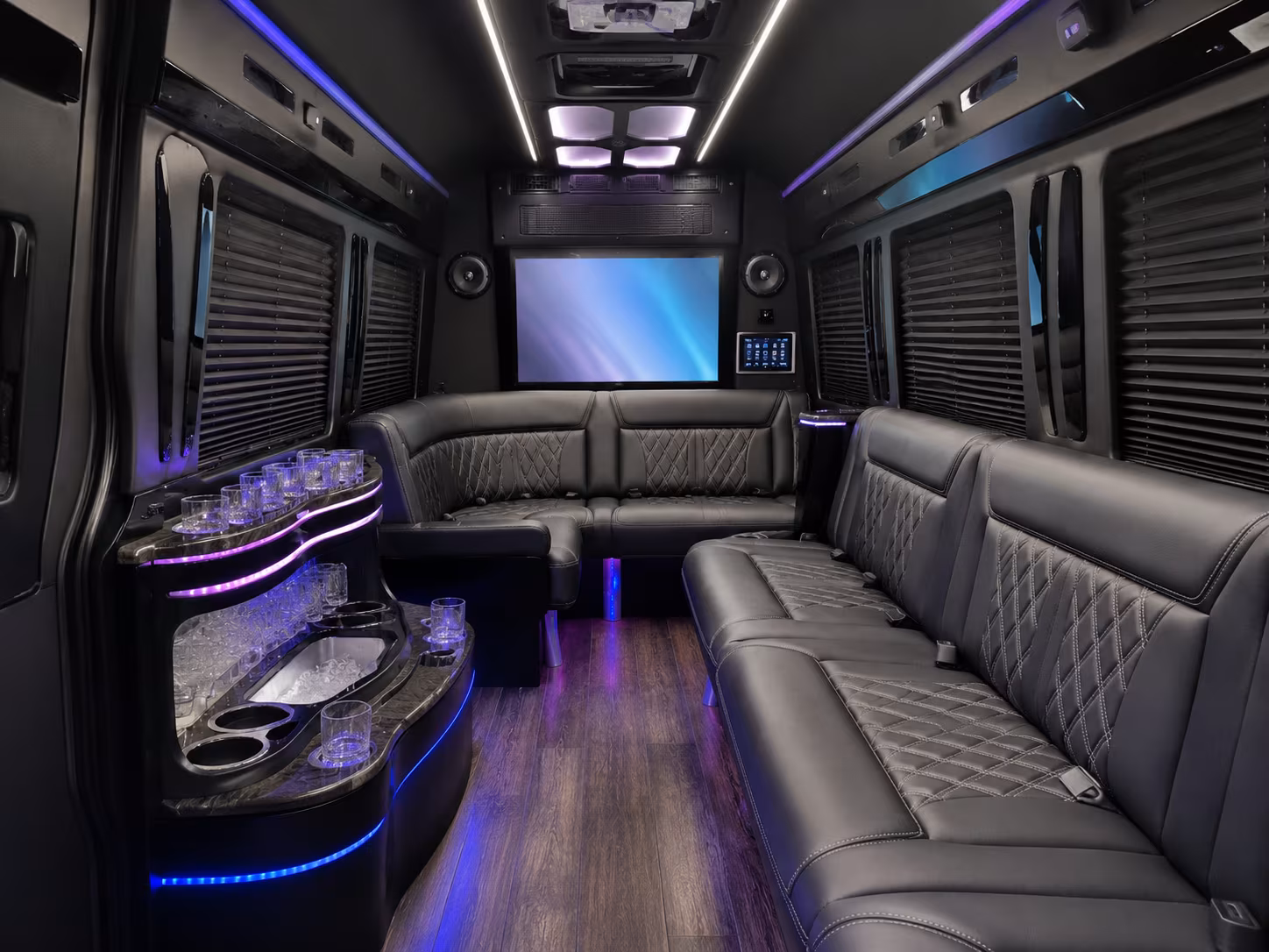 cincinnati sprinter limousine inside