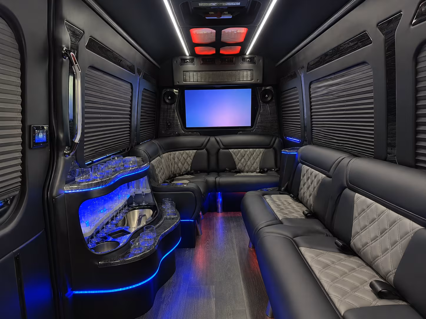 cincinnati sprinter limousine interior