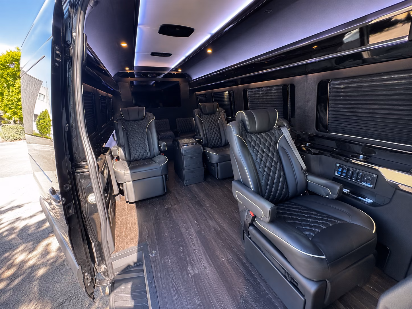 cincinnati wedding sprinter van rental